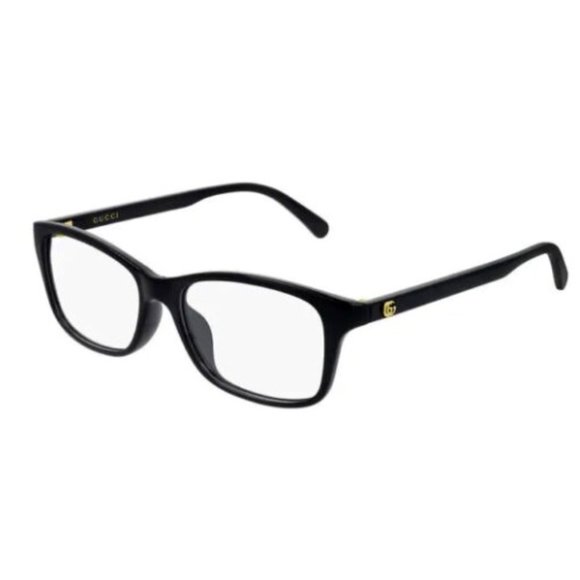 Authentic Gucci Eyeglasses GG0720OA 005 Black Square Frames 54MM RX-ABLE - Picture 1 of 4